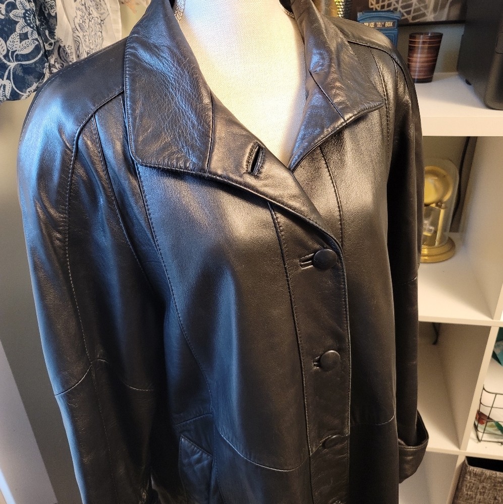 VTG Bod & Christensen Couture Leather Jacket